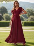 Burgundy Bridesmaid Gowns – Burgundy