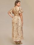 Sequin Embroidery Mermaid Formal Dress – Gold