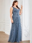 Top Picks Military Ball Gowns – Dusty Blue